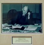 Homer St. Clair Pace - President by University Archives, Pace University